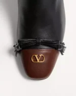 Valentino Valet Du Roi Kidskin Leather Ankle Boot 60Mm - Image 3